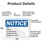 Signmission 24 in W, 18 in H, Aluminum OS-2PACK-NS-A-1824-L-18527 - alternate 4